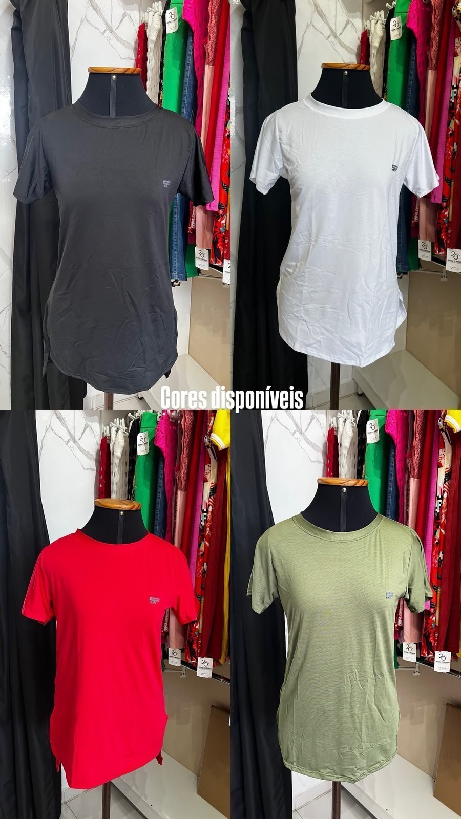 Camiseta Básica Feminina