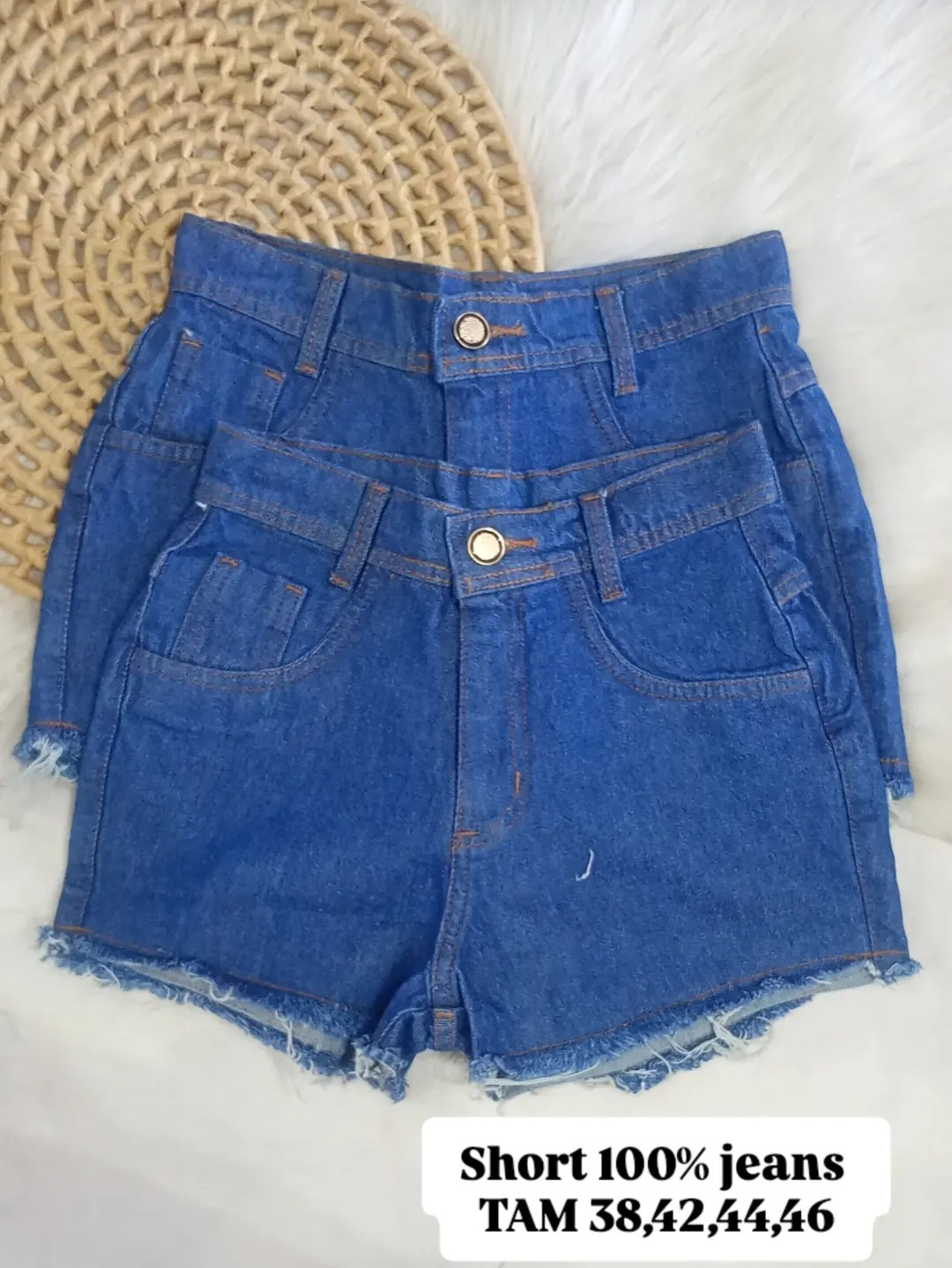 Short Jeans Desfiado