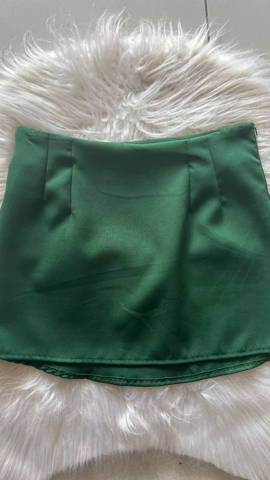 Saia Mini Verde Esmeralda