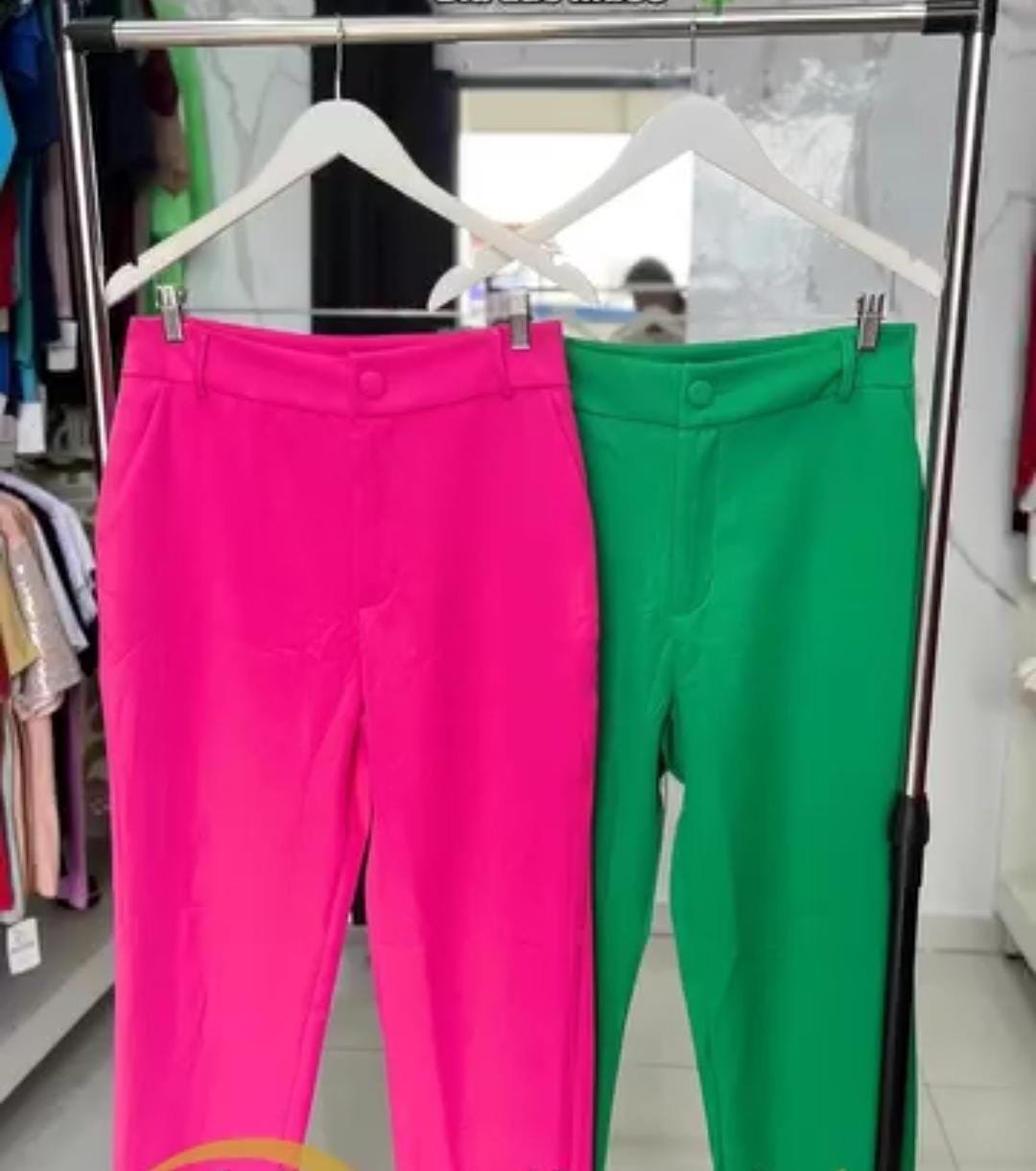 Calça Alfaiataria verde