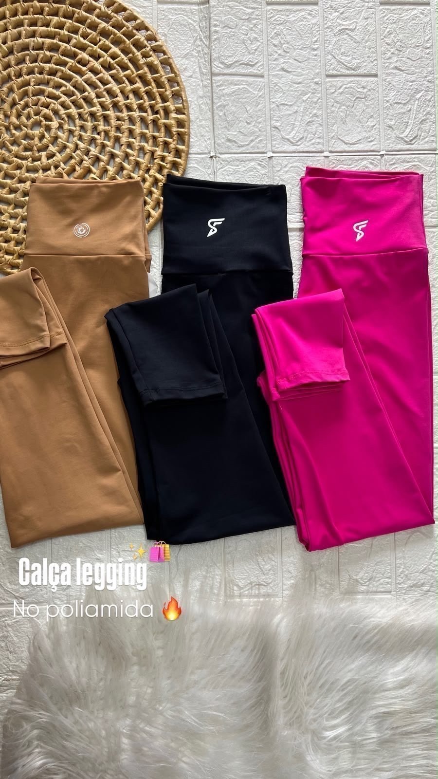 Calça Legging —POLIAMIDA