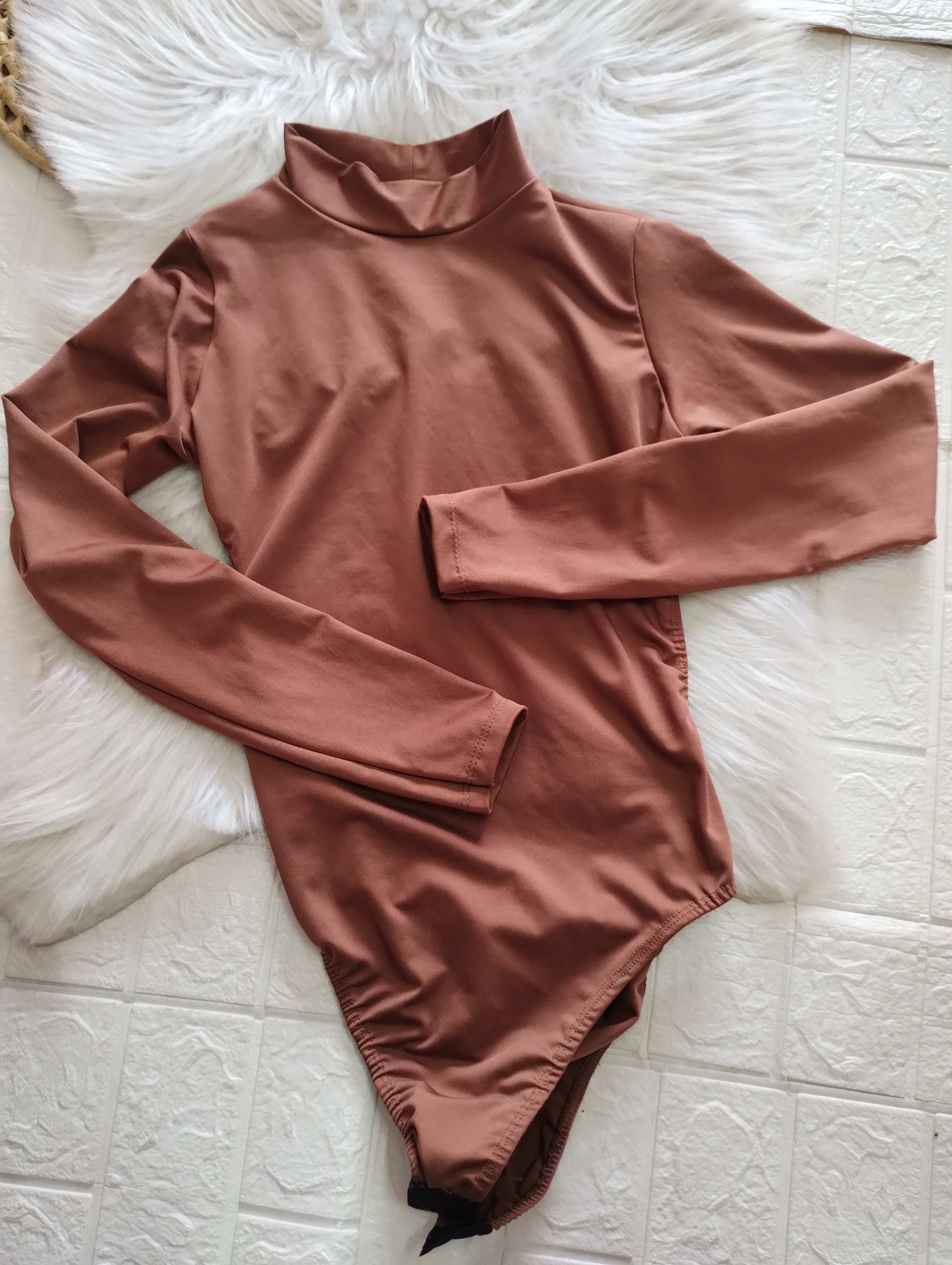 Body Manga Longa Gola Alta