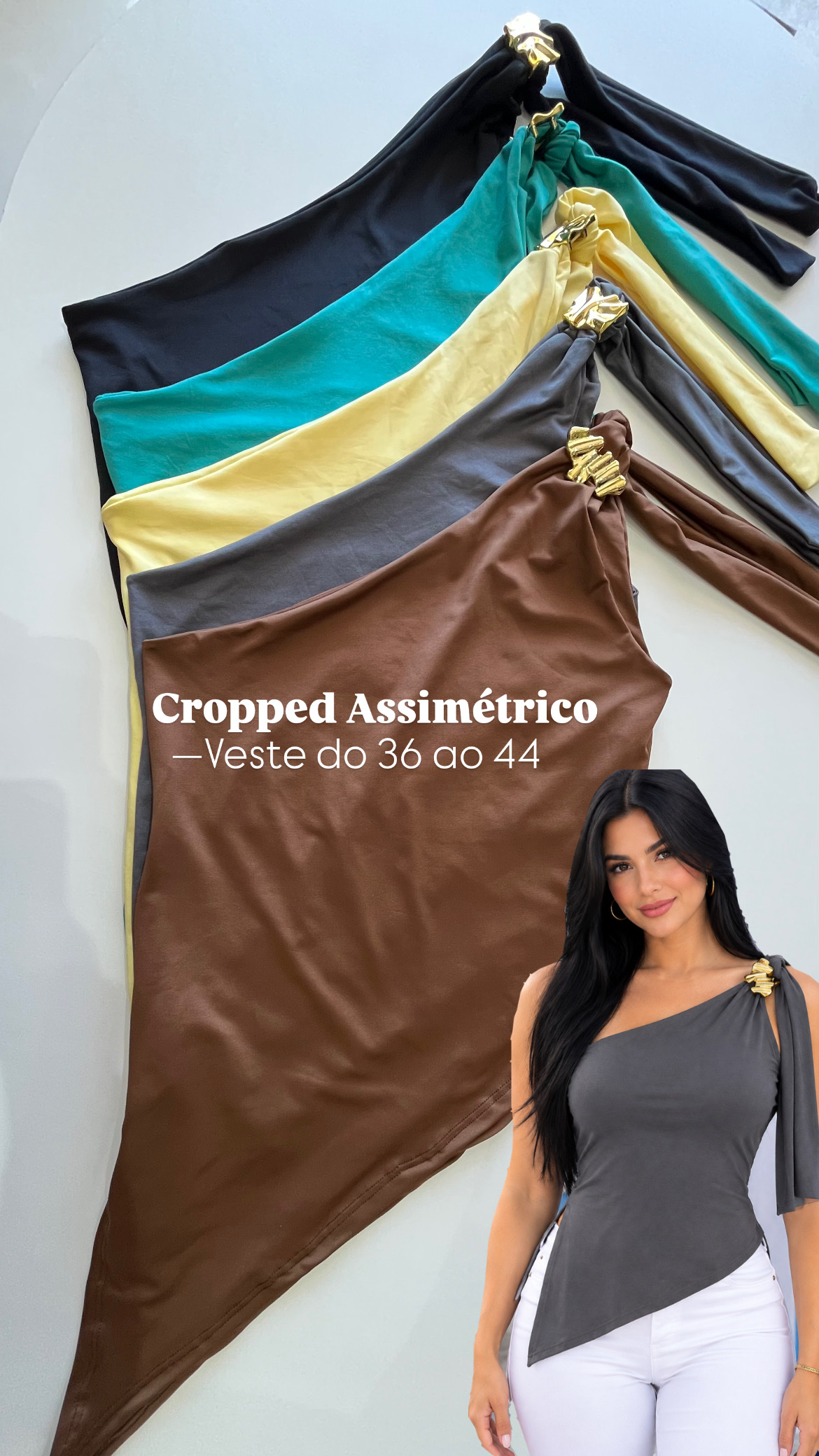 Cropped Assimétrico