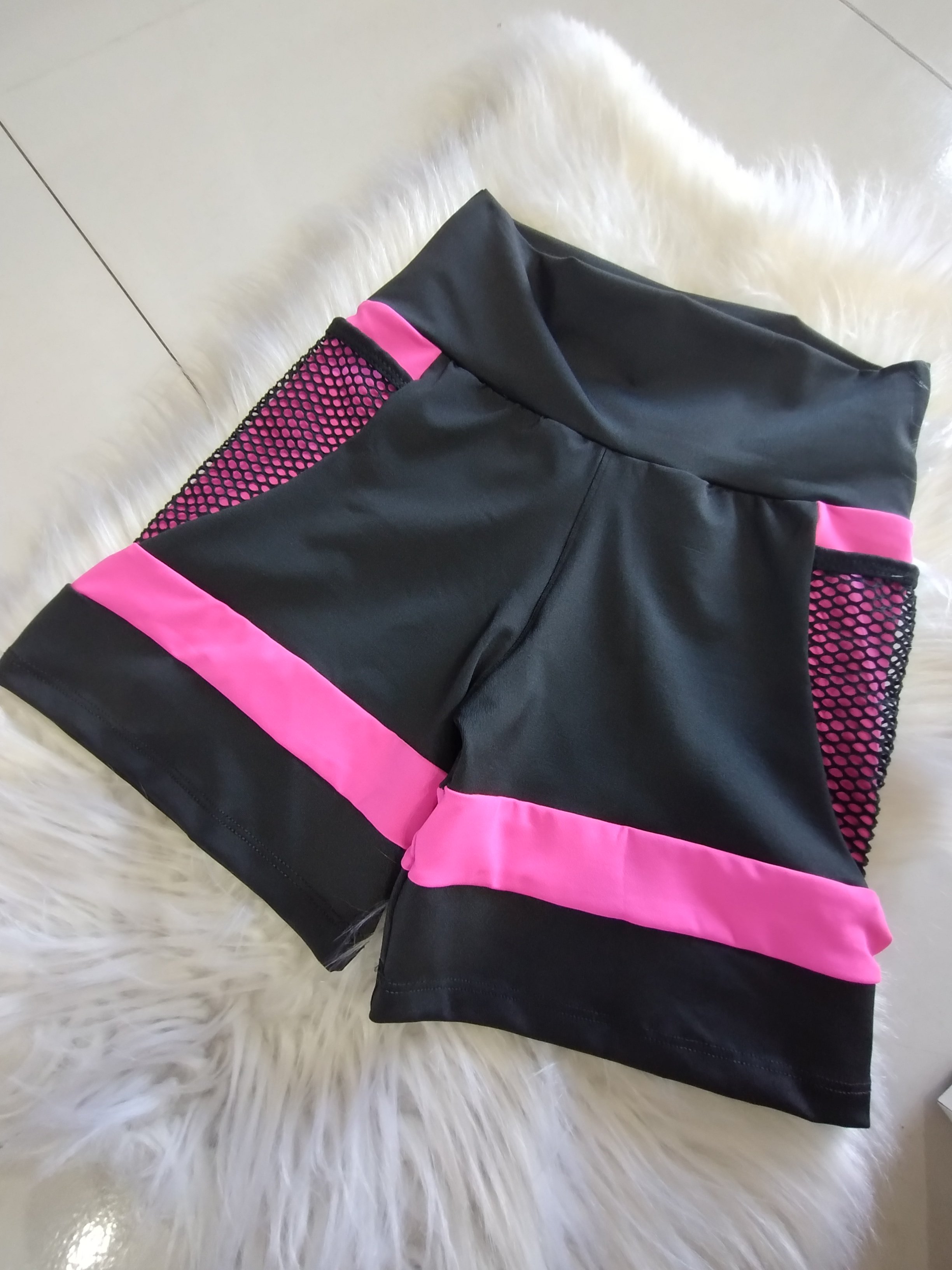 Short de Academia C bolso