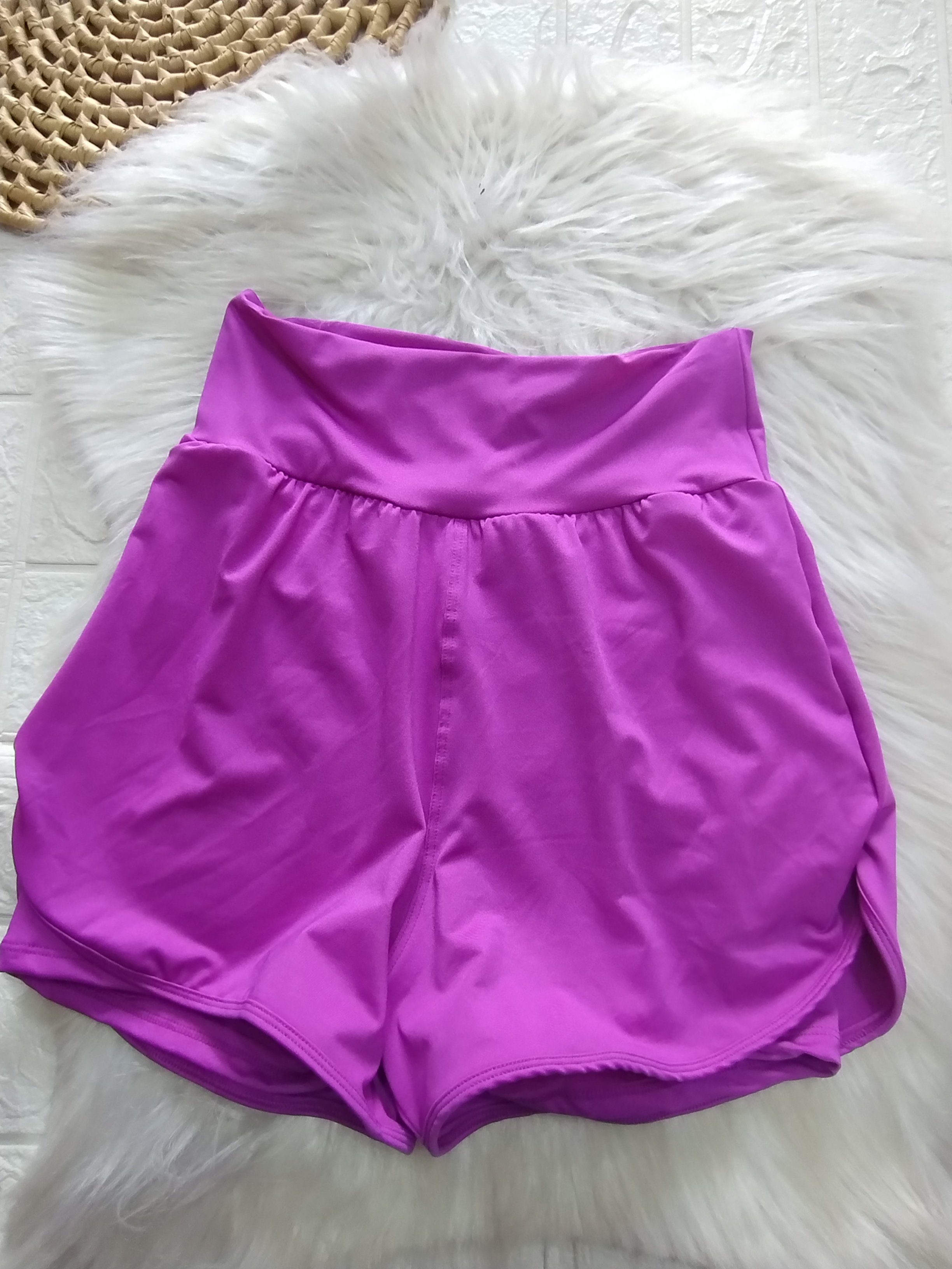 Short de Academia duplo