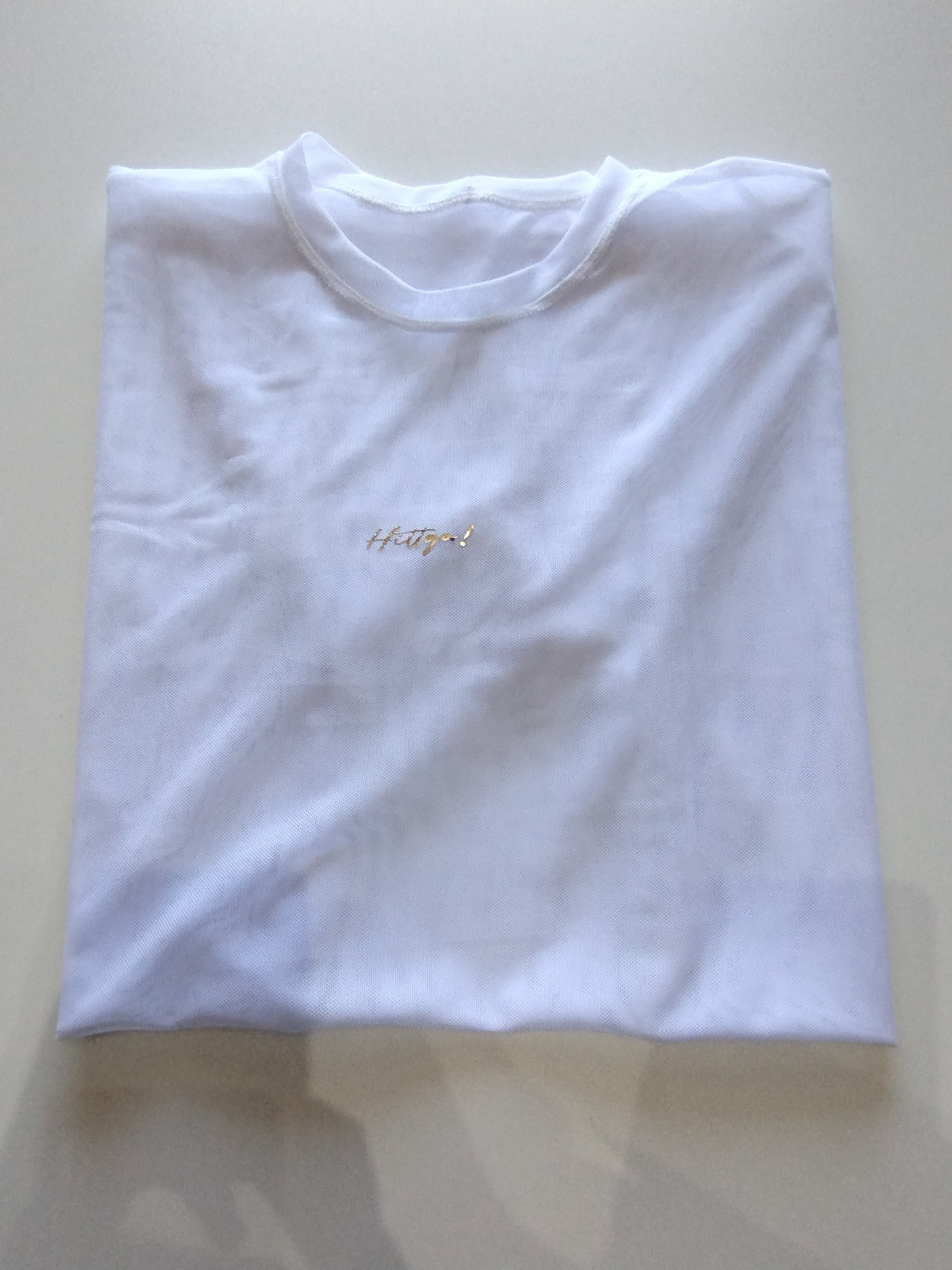 Camiseta de tule