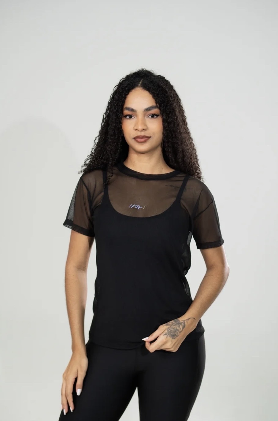 Camiseta de Tule Dry Fit