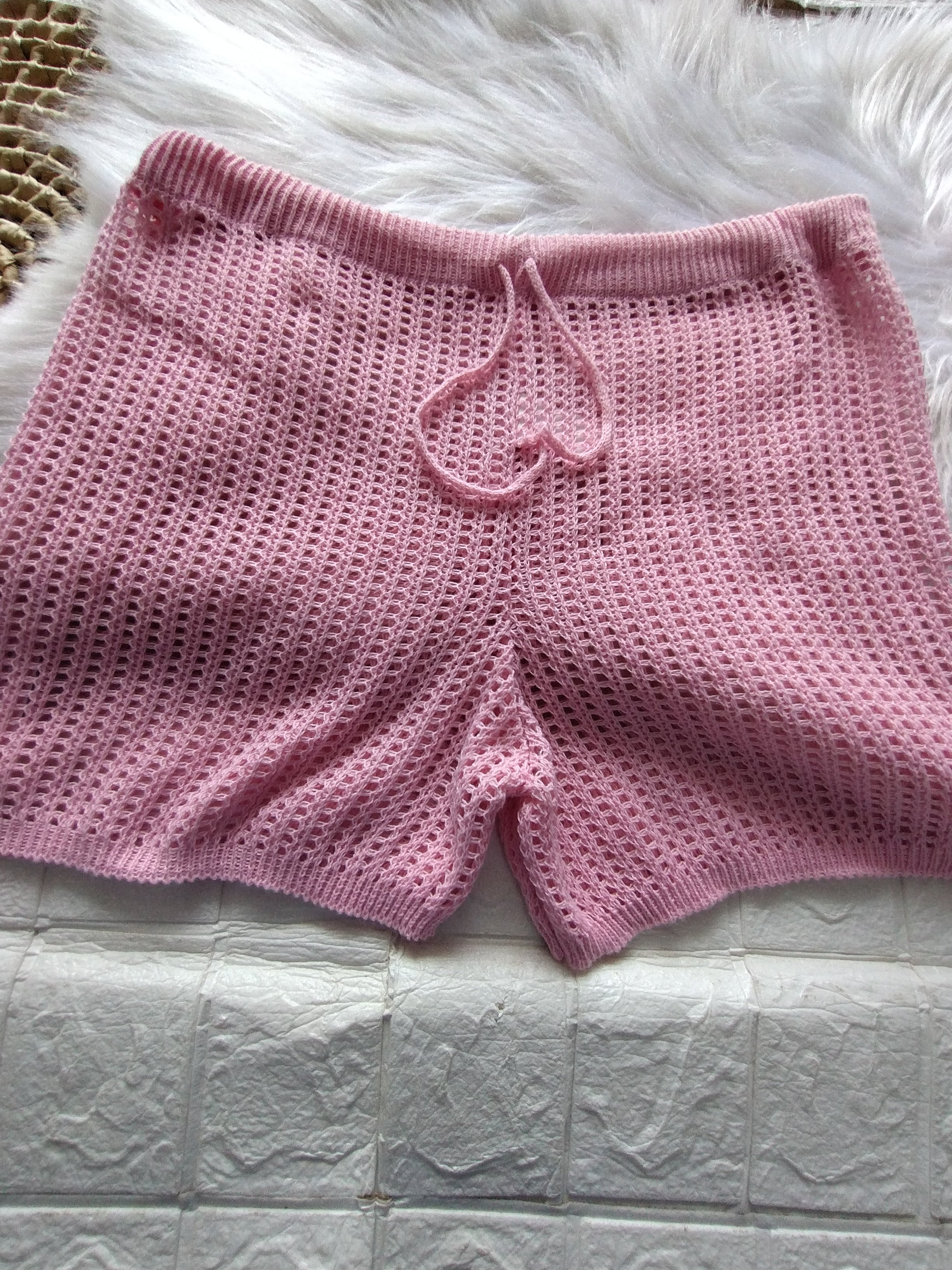 Short de tricô Rosa