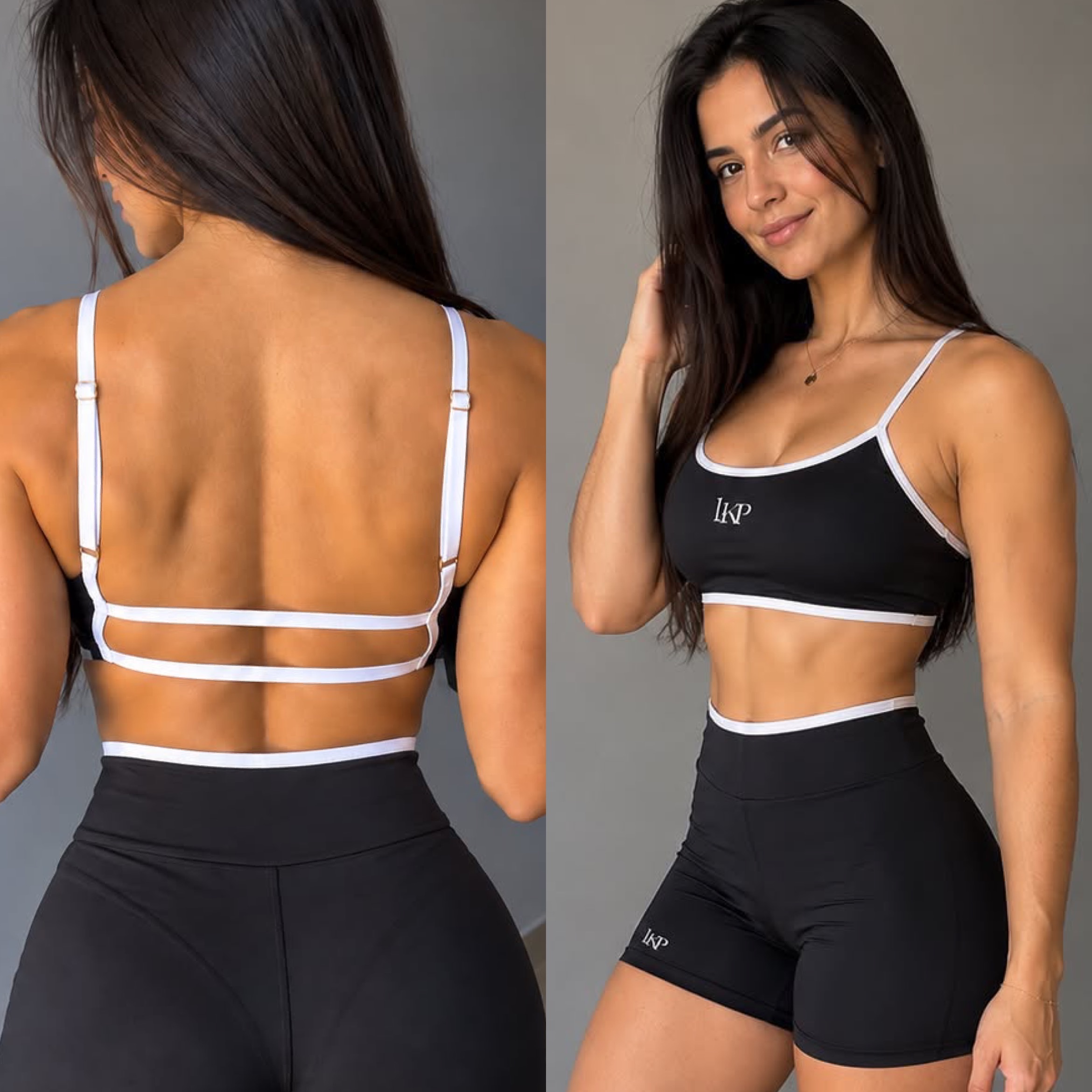 Conjunto Fit bicolor ajustável